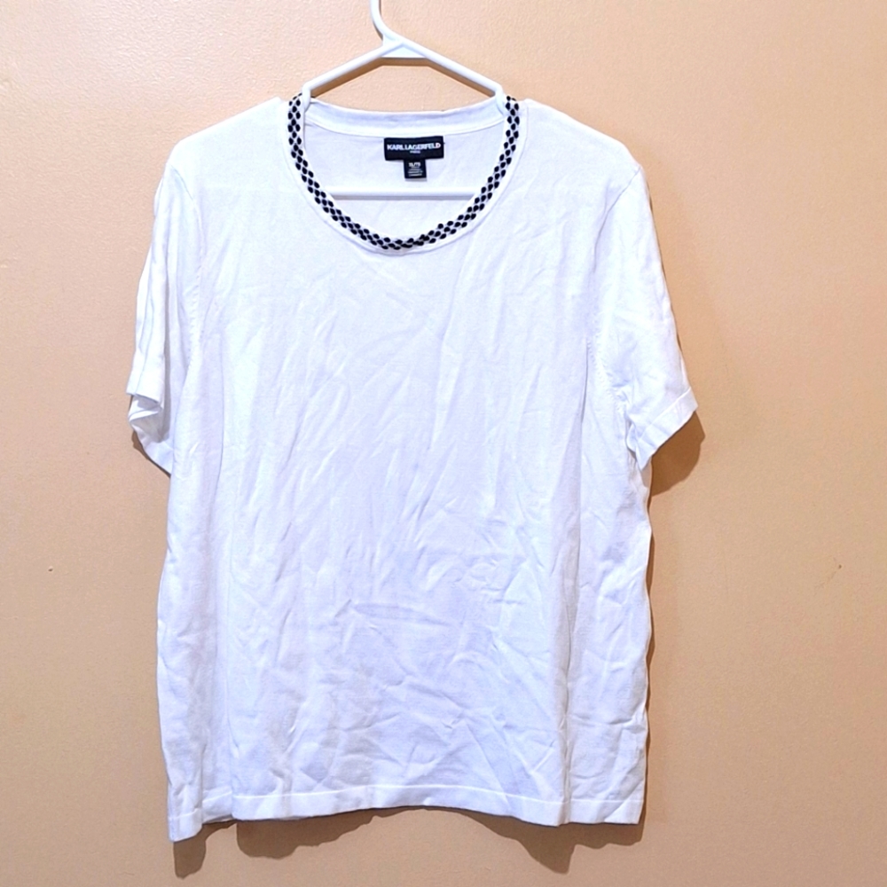 Karl Lagerfeld Short Sleeve Top